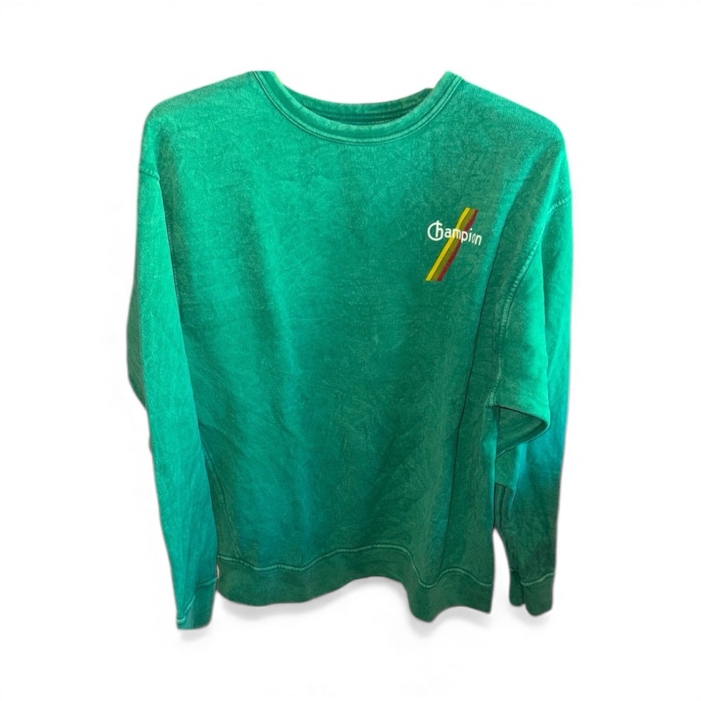 Champion Emerald Sweatshirt with Logo Accent St. Patrick’s Day Approved Sweater